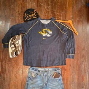 Black Nike Mizzou Long Sleeve